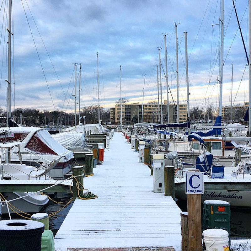 Port Annapolis on launch day.