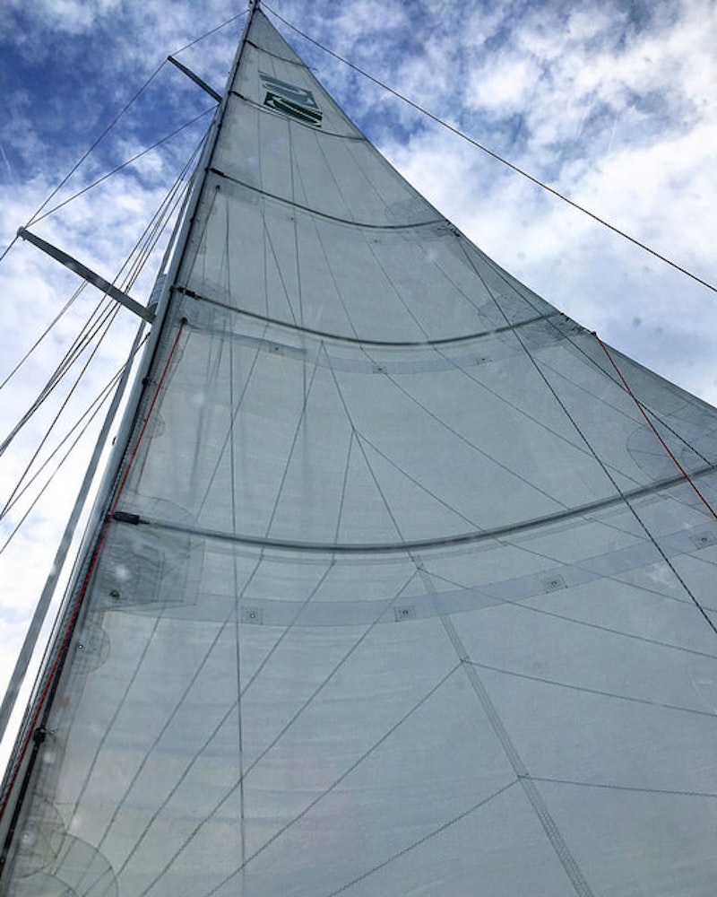 Fully battened, tri-radial main sail with 3 reef points.